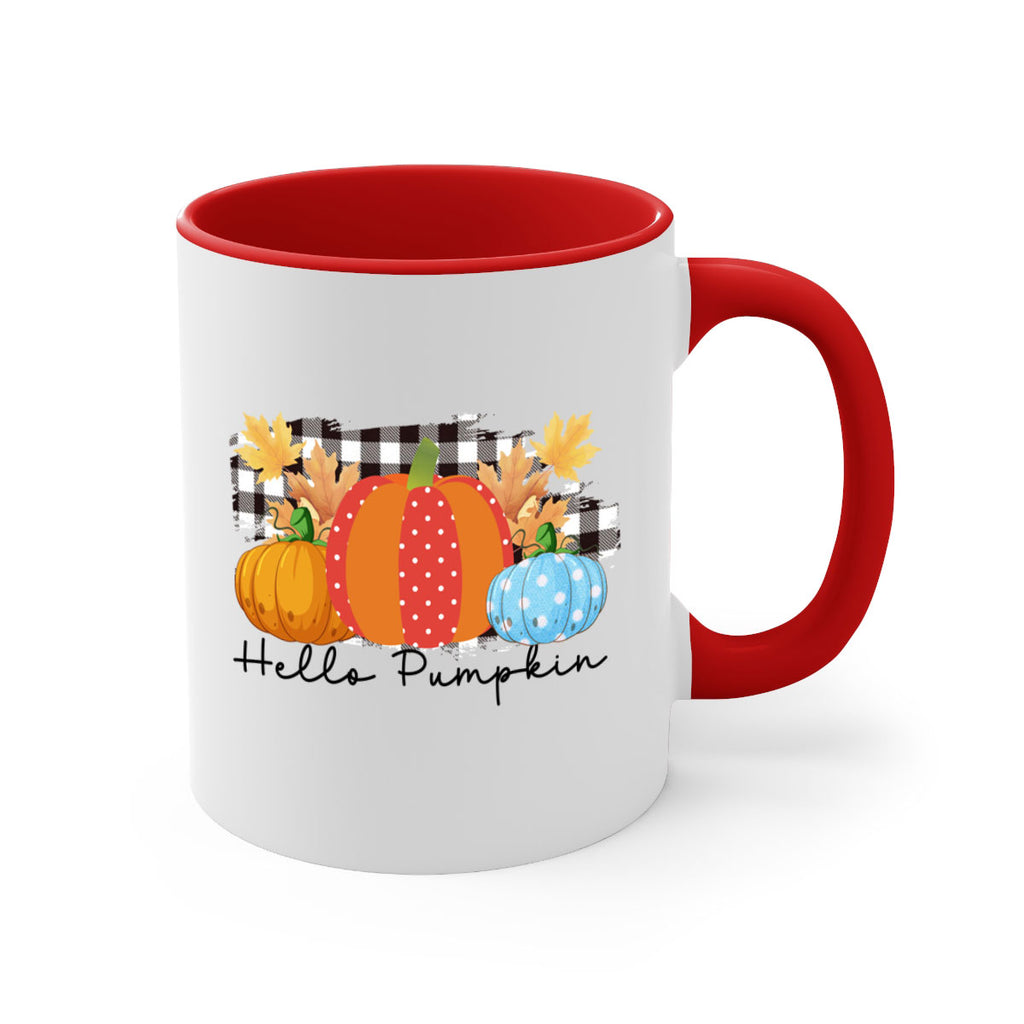 hello pumpkin 290#- fall-Mug / Coffee Cup