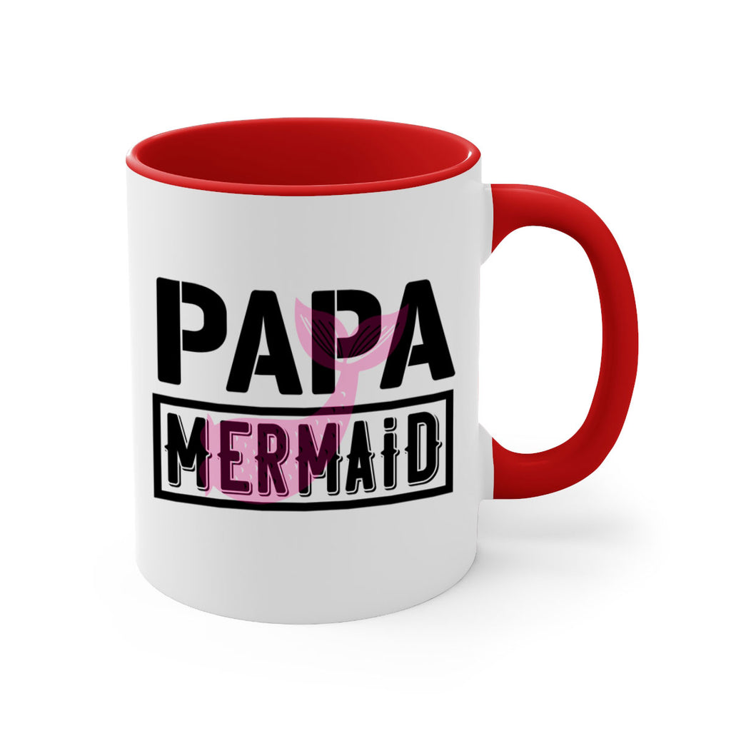 papa mermaid 533#- mermaid-Mug / Coffee Cup