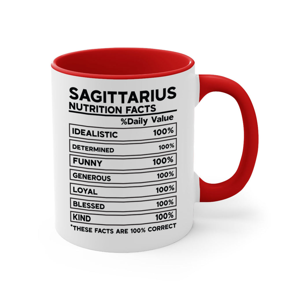 sagittarius Nutrition Facts 400#- zodiac-Mug / Coffee Cup