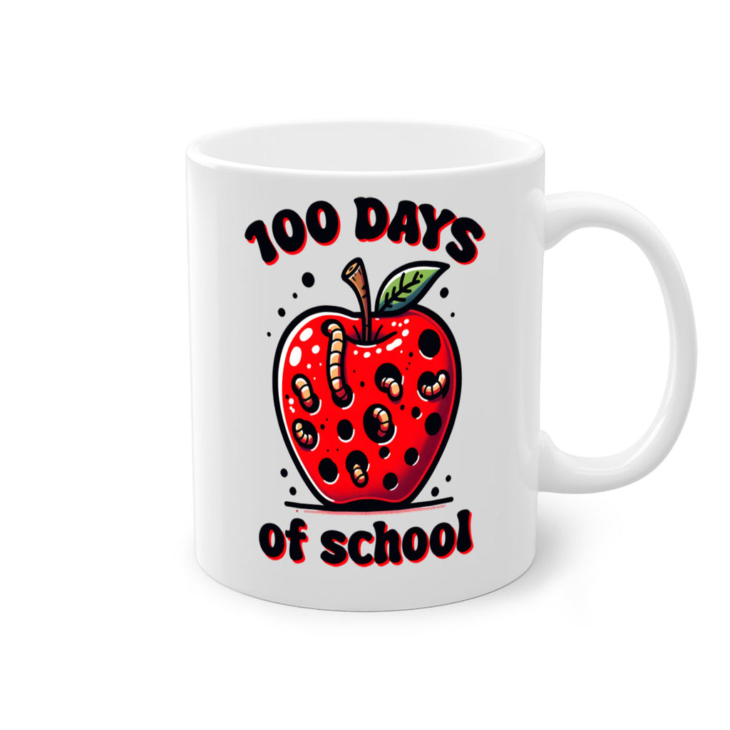 100 Days of School Apple 31#- 100 days-Mug / Coffee Cup