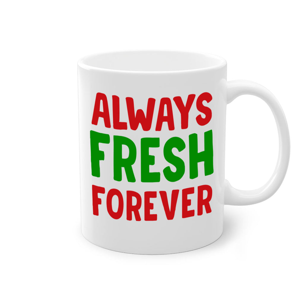 Always Fresh Forever 11#- winter-Mug / Coffee Cup