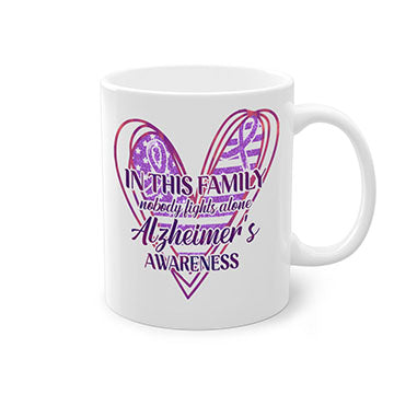 AlzheimerS Awareness American Flag 11#- alzheimers-Mug / Coffee Cup