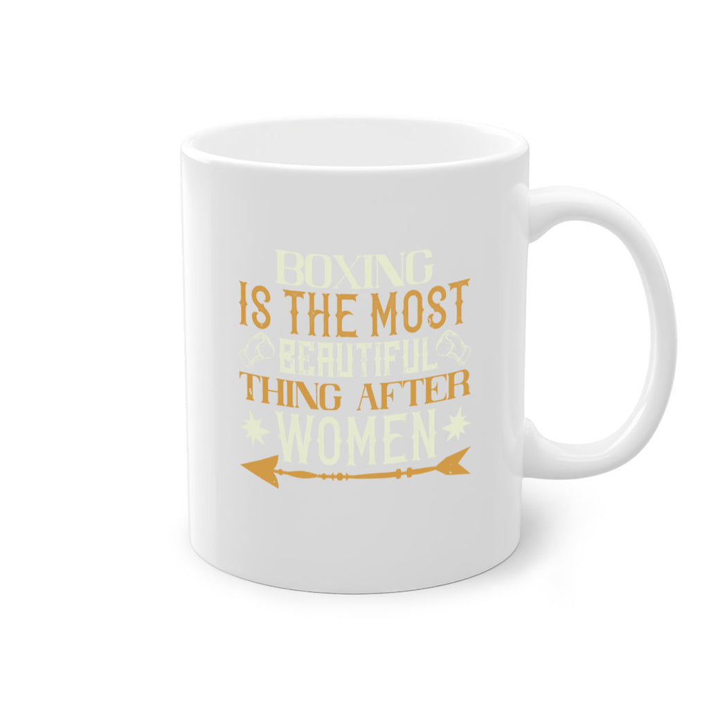 Boxing is the most beautiful thing after women 2343#- boxing-Mug / Coffee Cup