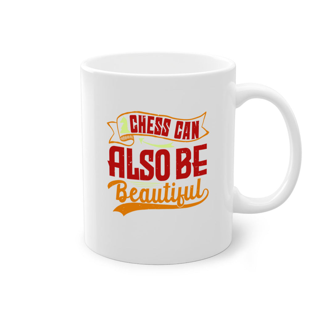 Chess can also be beautiful 28#- chess-Mug / Coffee Cup