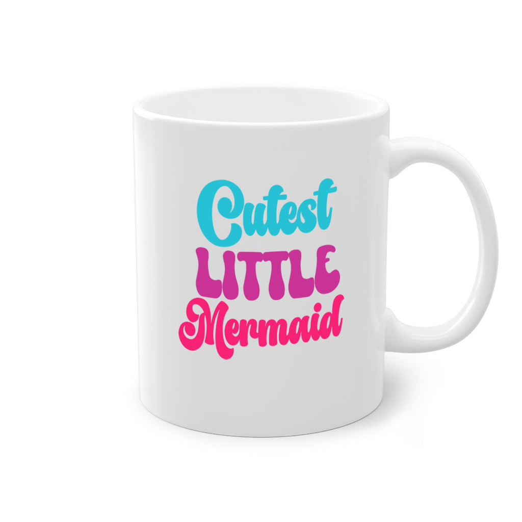 Cutest Little Mermaid 90#- mermaid-Mug / Coffee Cup