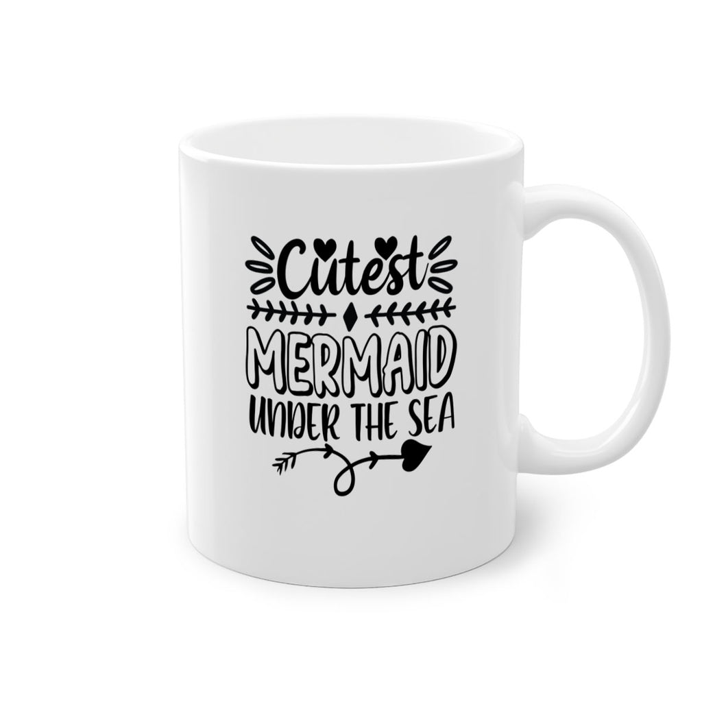 Cutest mermaid under the sea 104#- mermaid-Mug / Coffee Cup