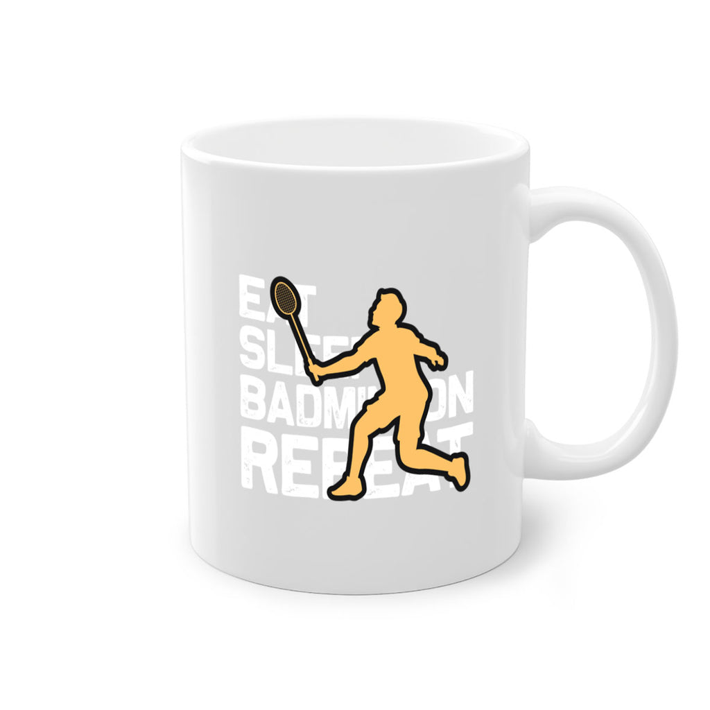 Eat 1286#- badminton-Mug / Coffee Cup
