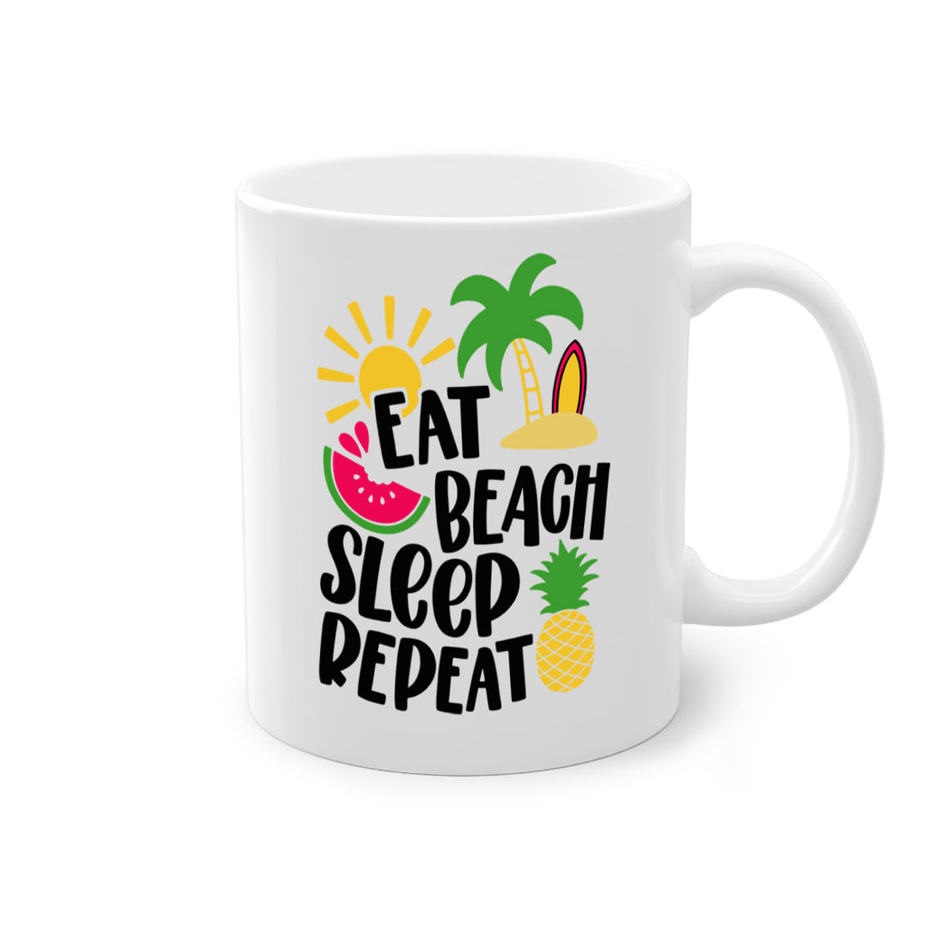 Eat Beach Sleep Repeat Style 47#- Summer-Mug / Coffee Cup