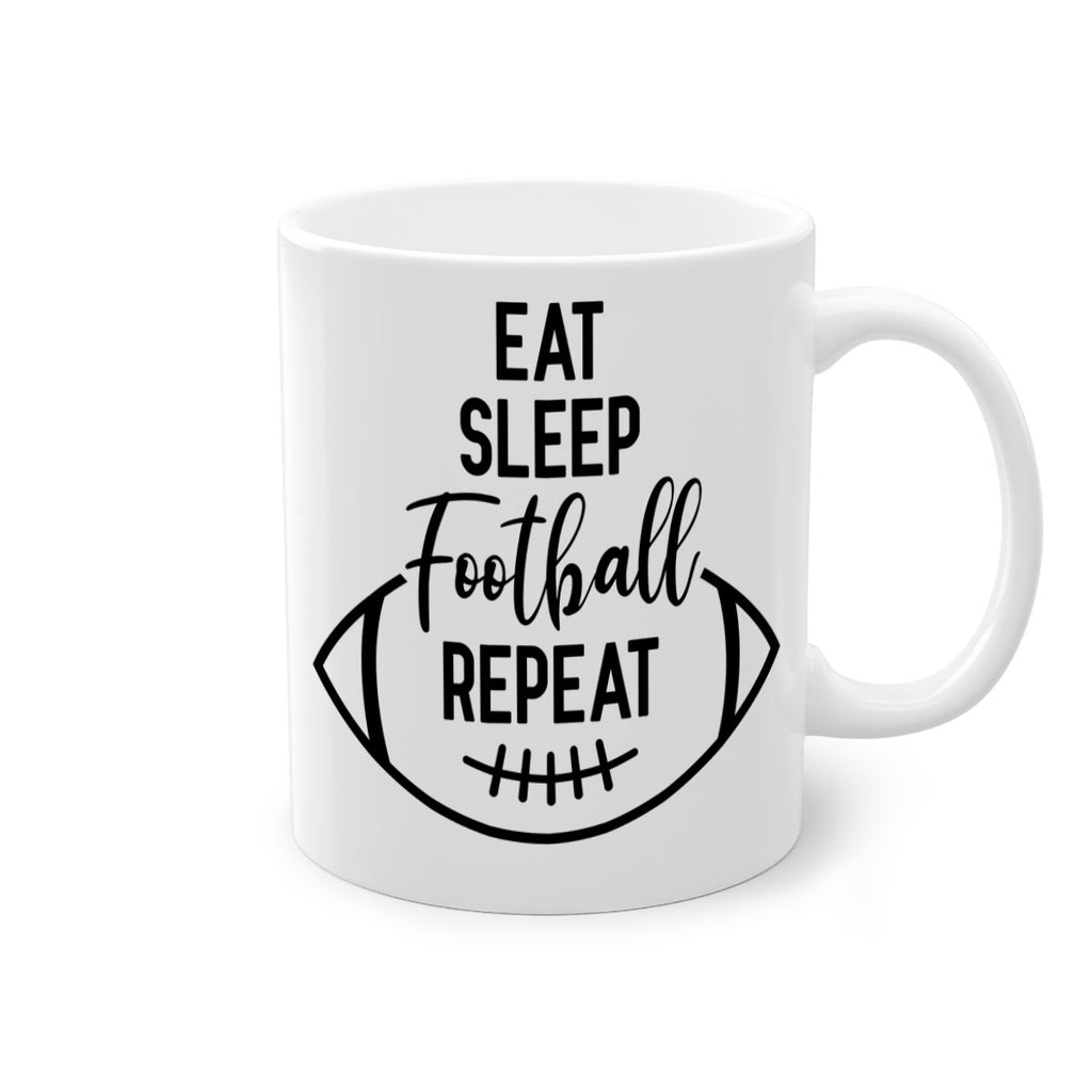 Eat Sleep Football Repeat 1313#- football-Mug / Coffee Cup