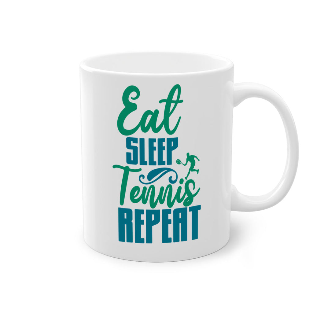 Eat Sleep Tennis Repeat 1306#- tennis-Mug / Coffee Cup