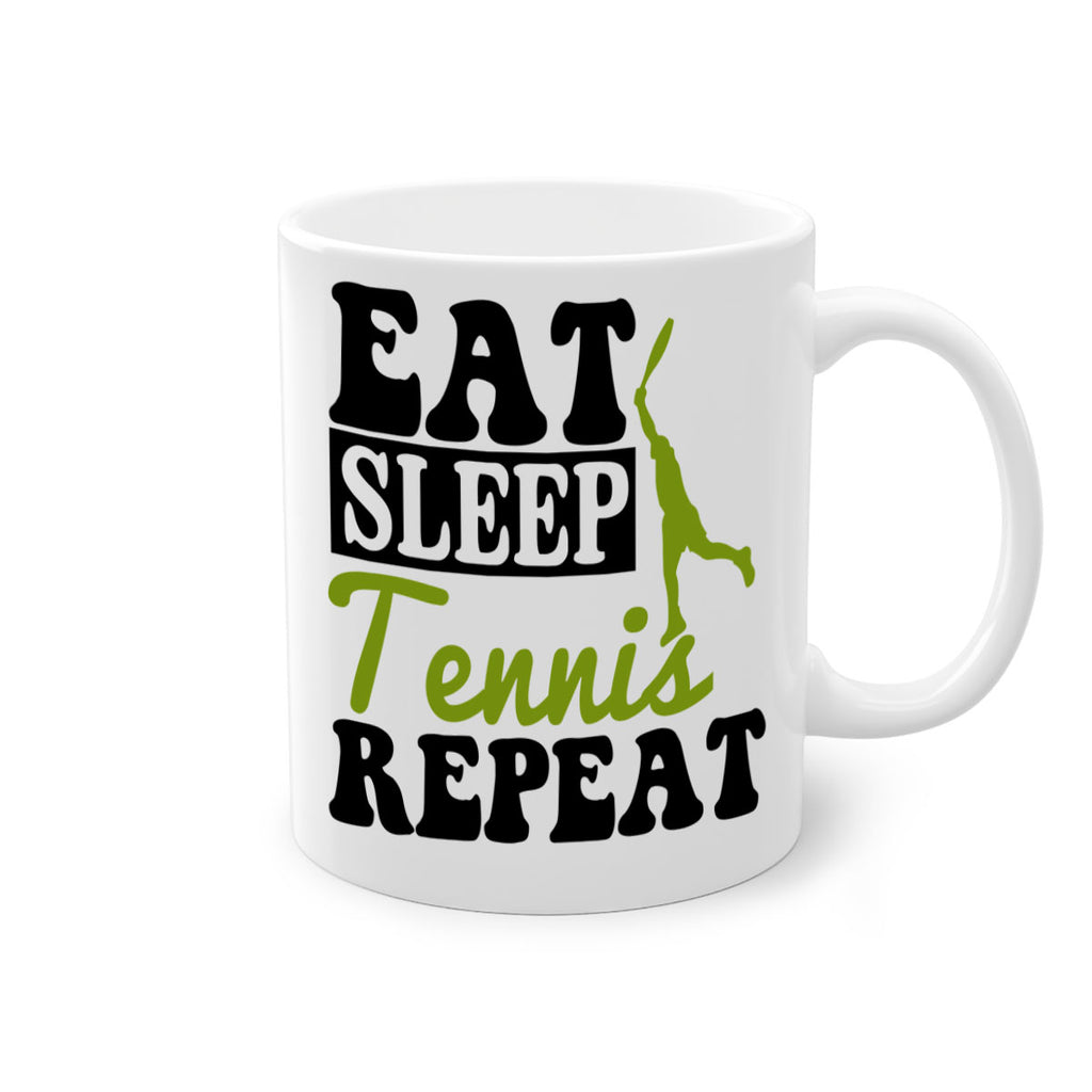 Eat Sleep Tennis Repeat 1307#- tennis-Mug / Coffee Cup