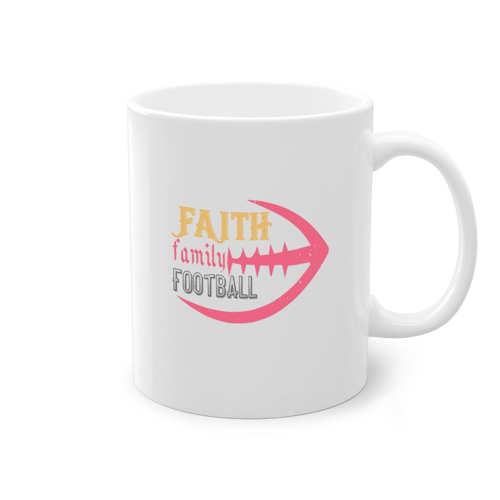Faith family football 1257#- football-Mug / Coffee Cup