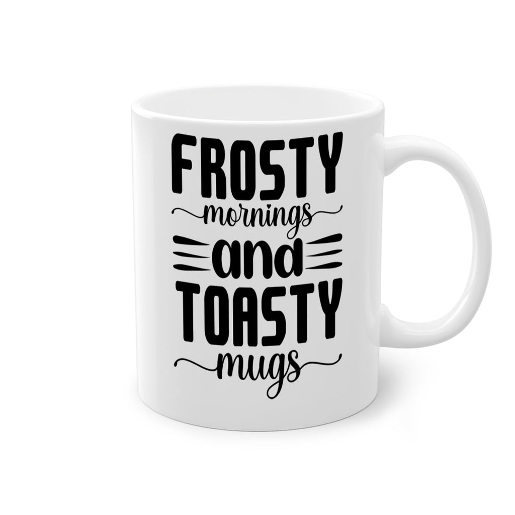 Frosty Mornings and Toasty Mugs 108#- winter-Mug / Coffee Cup