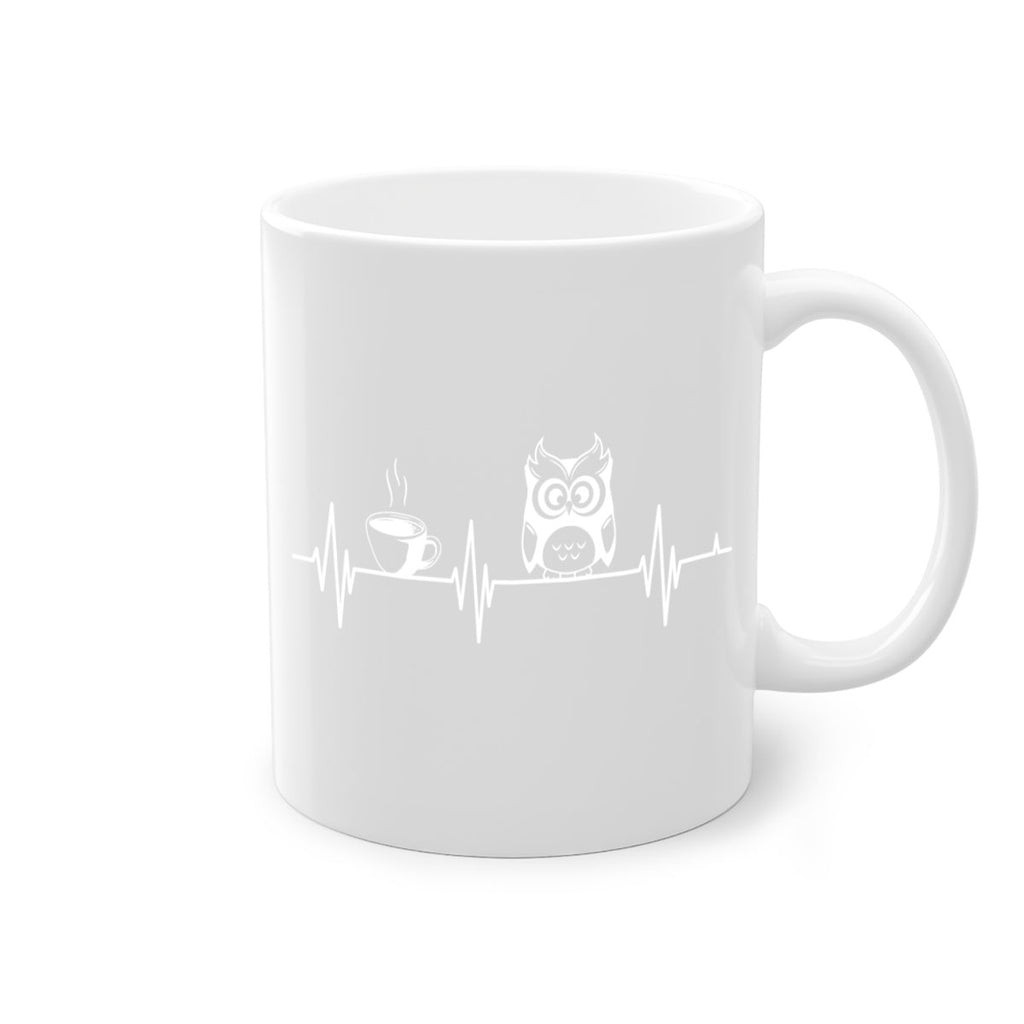 Funny Coffee Lover Night Owl A TurtleRabbit 5#- owl-Mug / Coffee Cup