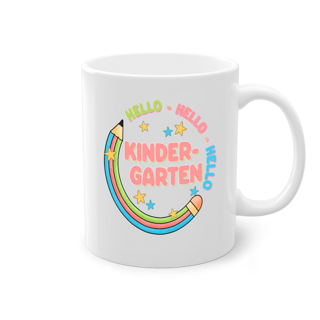 Hello Kindergarten Pencil 3#- Kindergarten-Mug / Coffee Cup