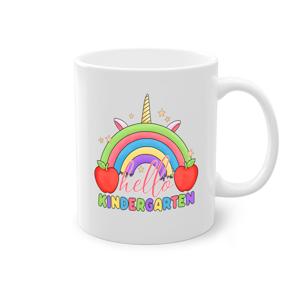 Hello Kindergarten Unicorn Rainbow 6#- Kindergarten-Mug / Coffee Cup