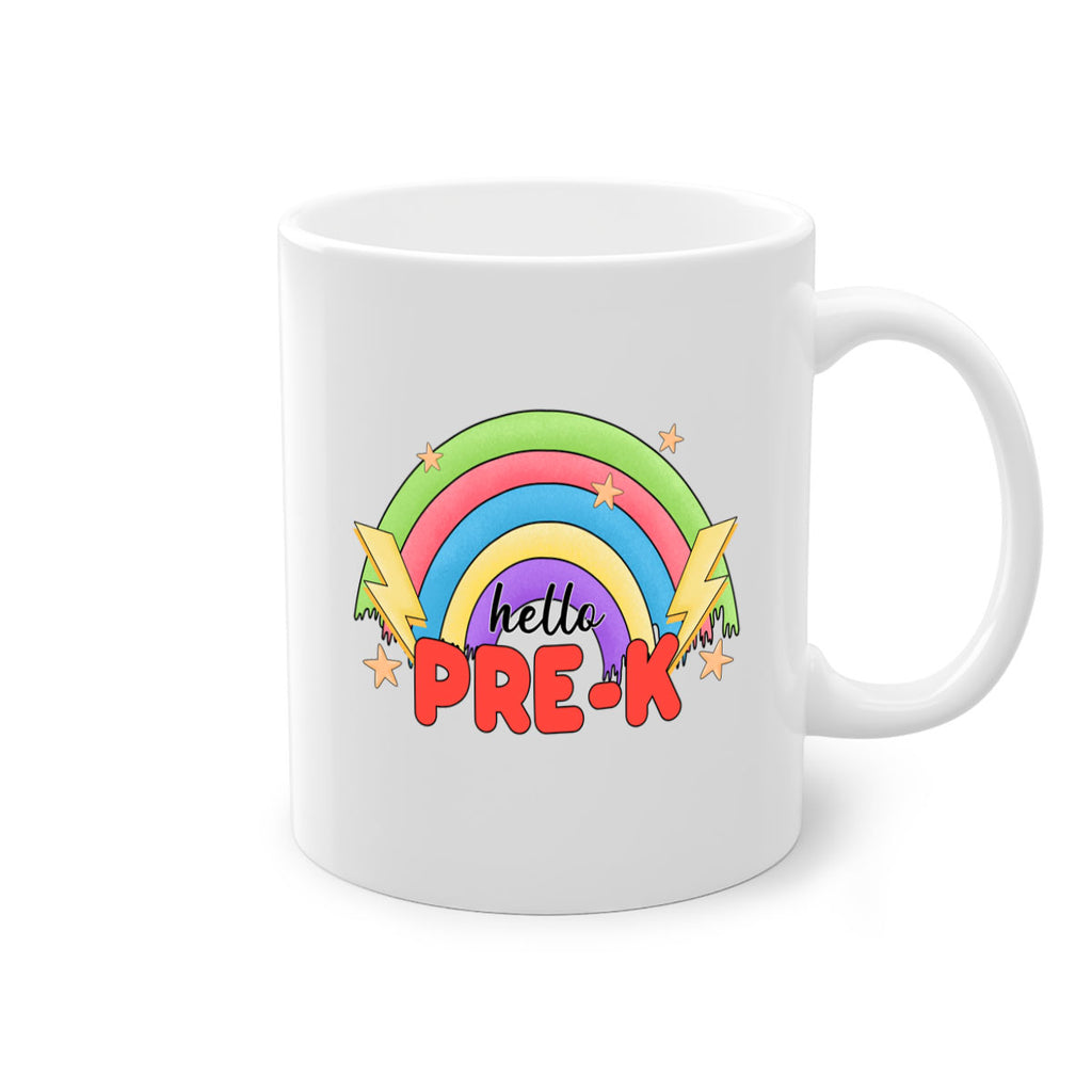 Hello PreK Rainbow 6#- preK-Mug / Coffee Cup