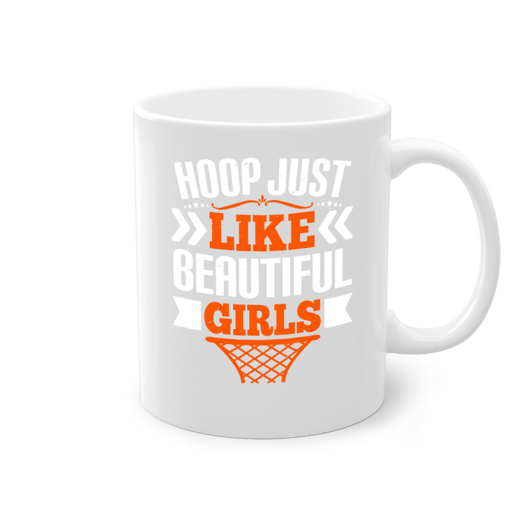 Hoop just like beautiful girls 2289#- basketball-Mug / Coffee Cup