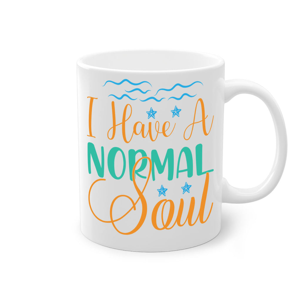 I Have a Normal Soul 229#- mermaid-Mug / Coffee Cup