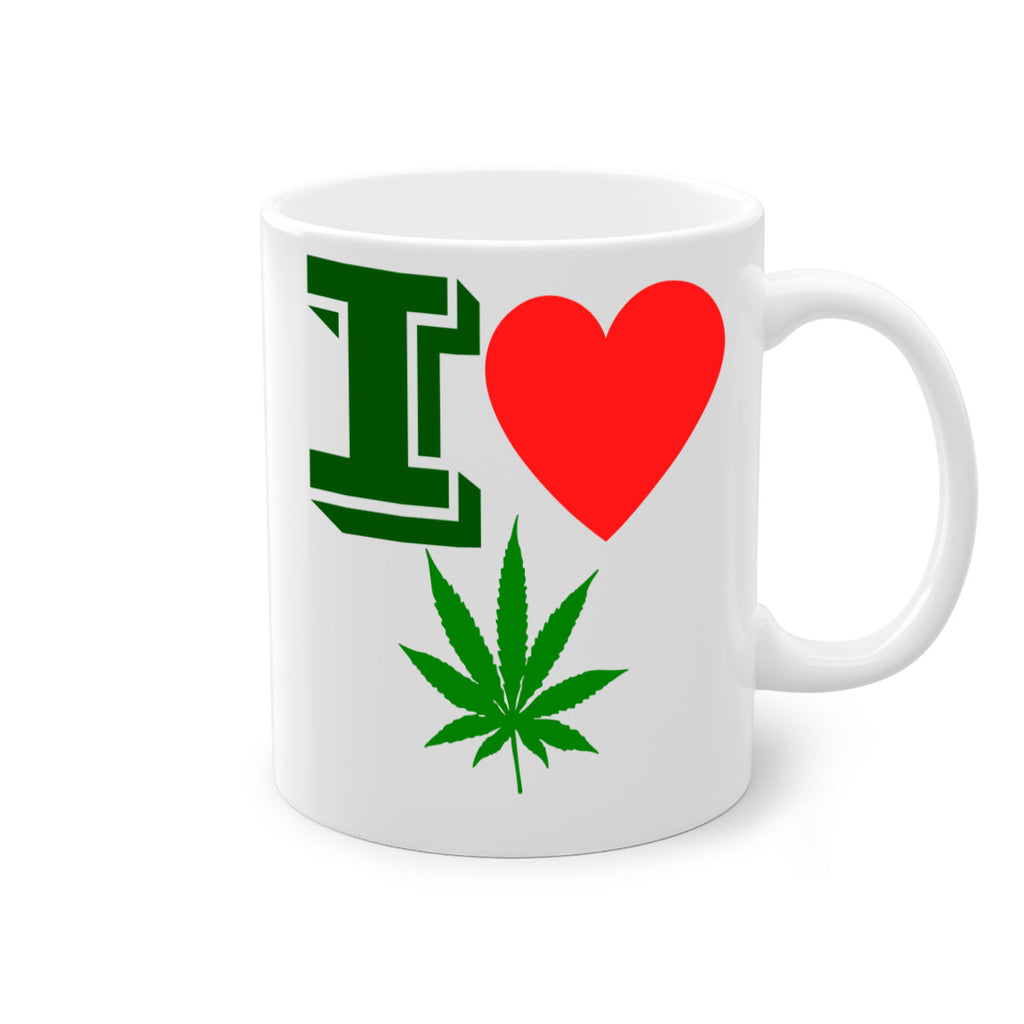 I love Cannabis 127#- marijuana-Mug / Coffee Cup