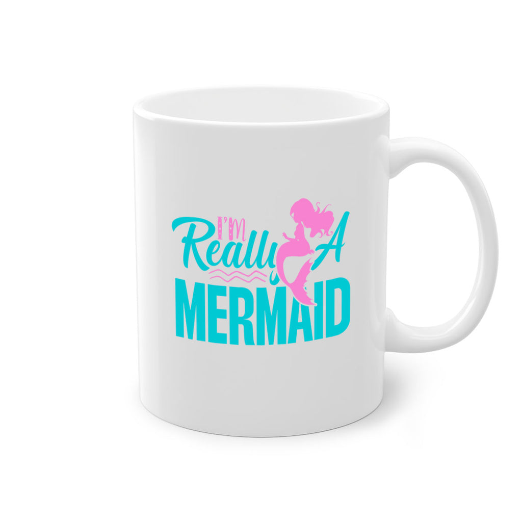 I m Really A Mermaid 212#- mermaid-Mug / Coffee Cup