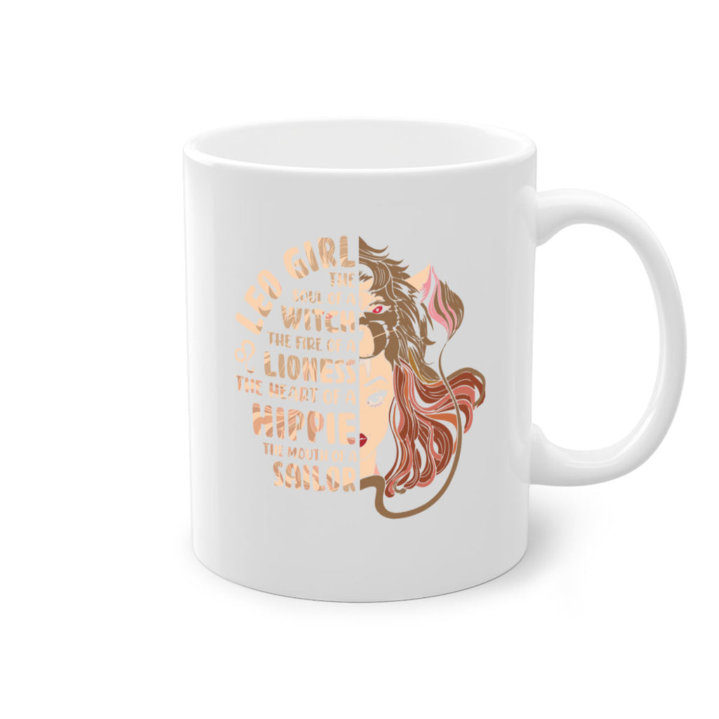 Leo girl 289#- zodiac-Mug / Coffee Cup