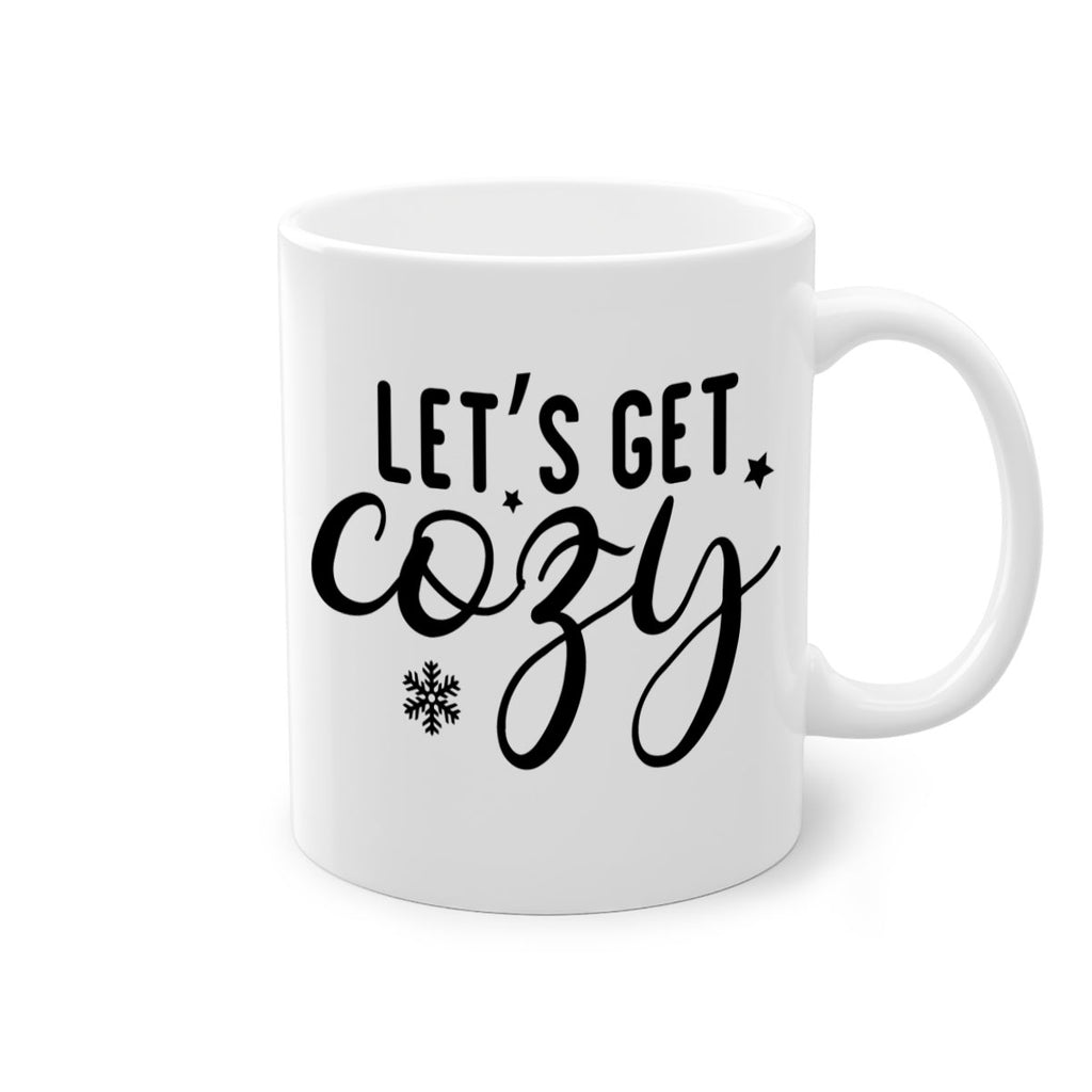 Lets Get Cozy287#- winter-Mug / Coffee Cup