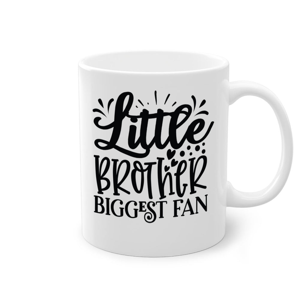 Little Brother Biggest Fan 2056#- baseball-Mug / Coffee Cup
