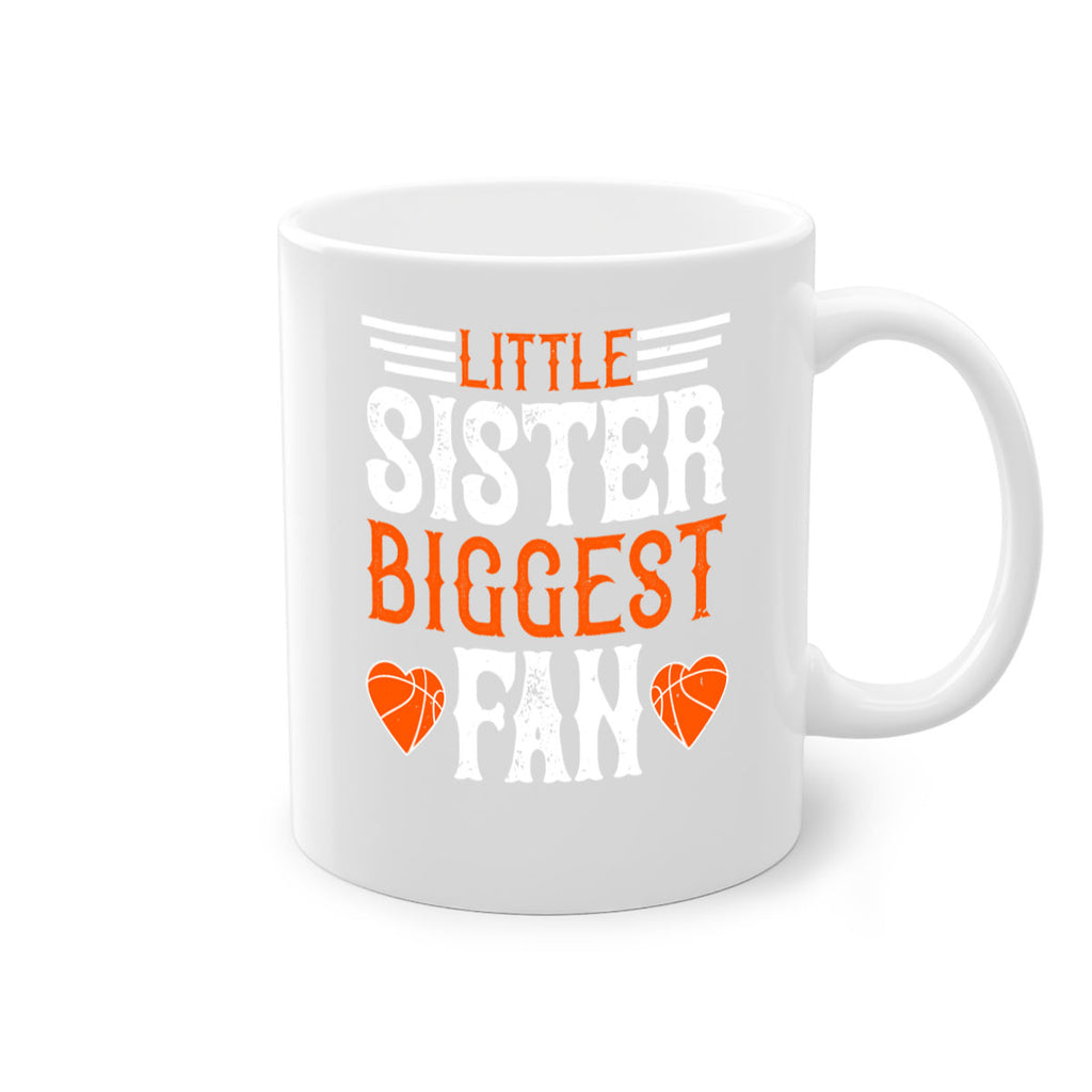 Little sister biggest fan 1982#- basketball-Mug / Coffee Cup