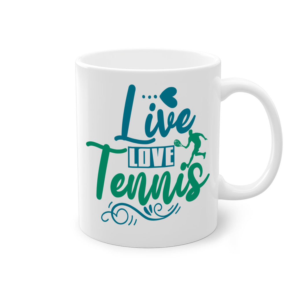 Live Love Tennis 816#- tennis-Mug / Coffee Cup