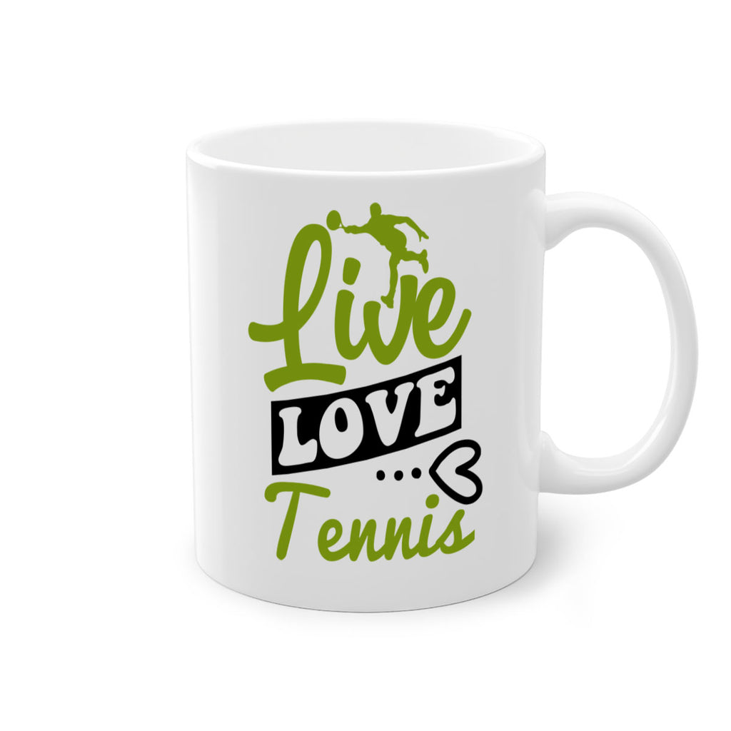 Live Love Tennis 829#- tennis-Mug / Coffee Cup
