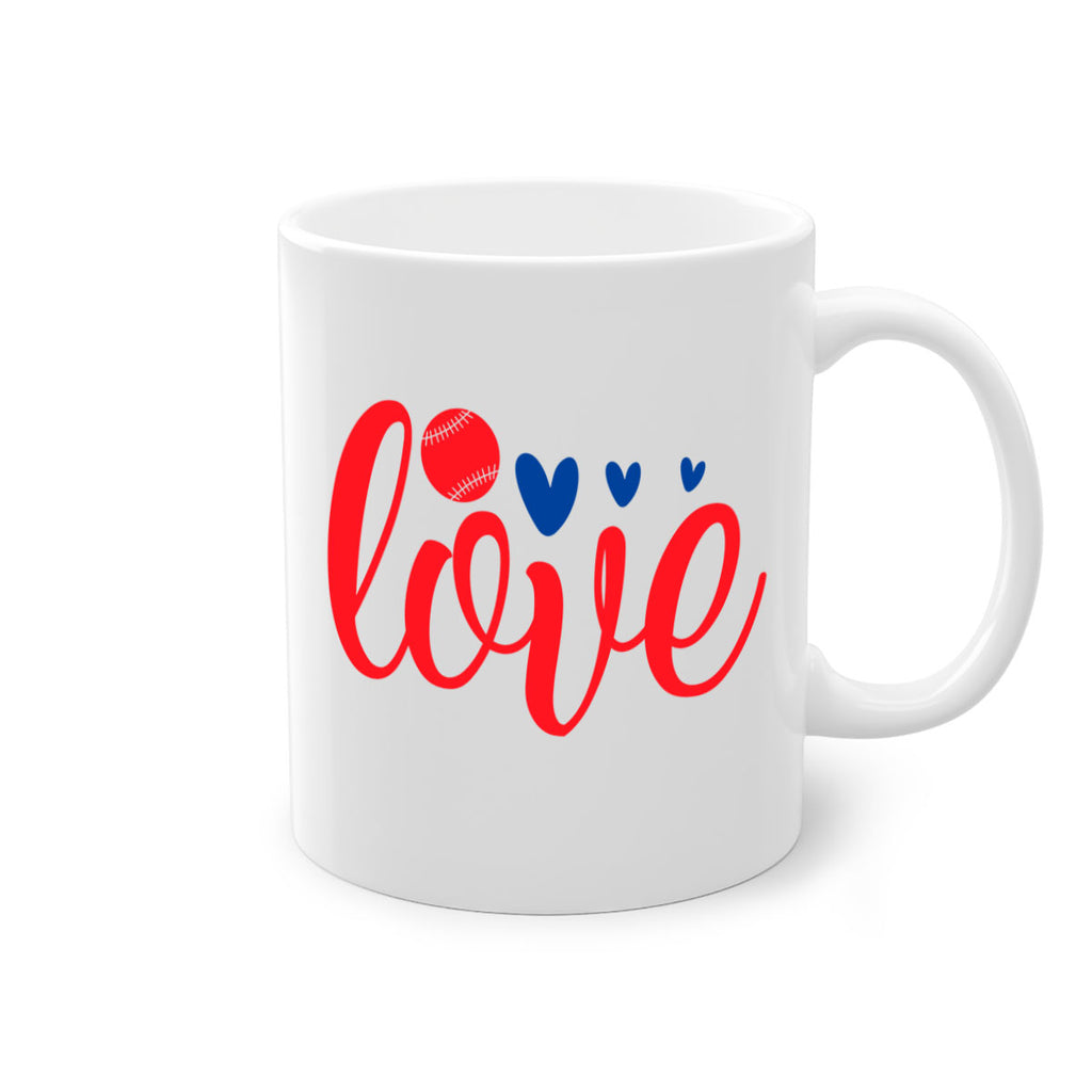 Love 2052#- baseball-Mug / Coffee Cup