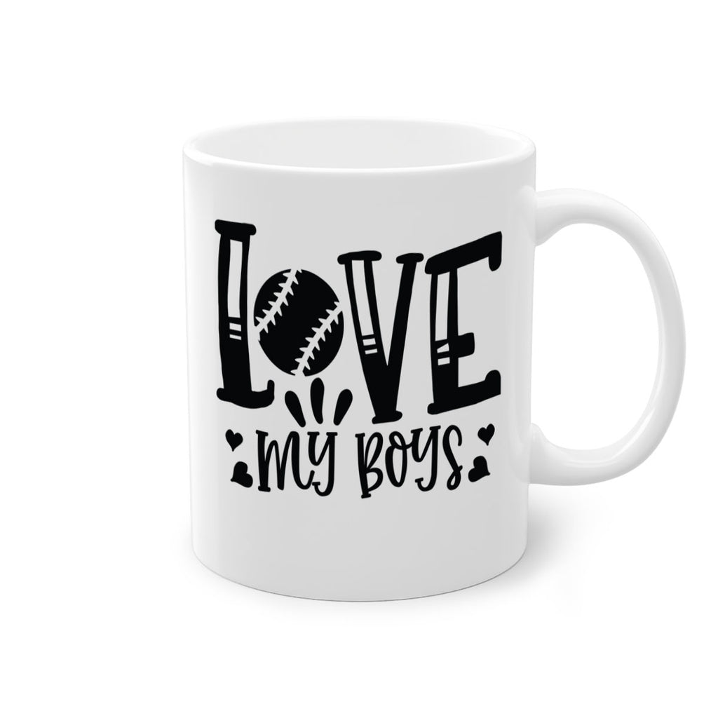 Love My Boys 2053#- baseball-Mug / Coffee Cup