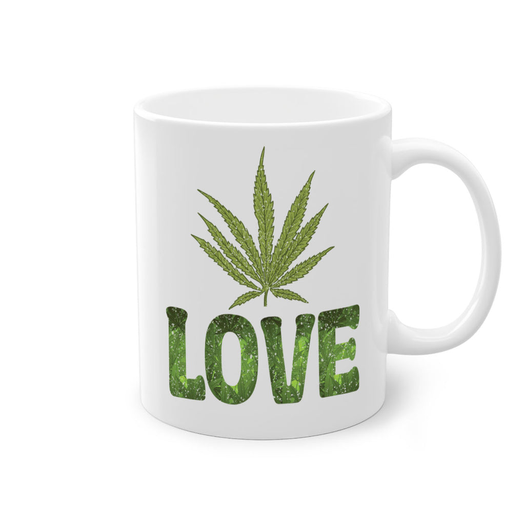 Love Sublimation 192#- marijuana-Mug / Coffee Cup