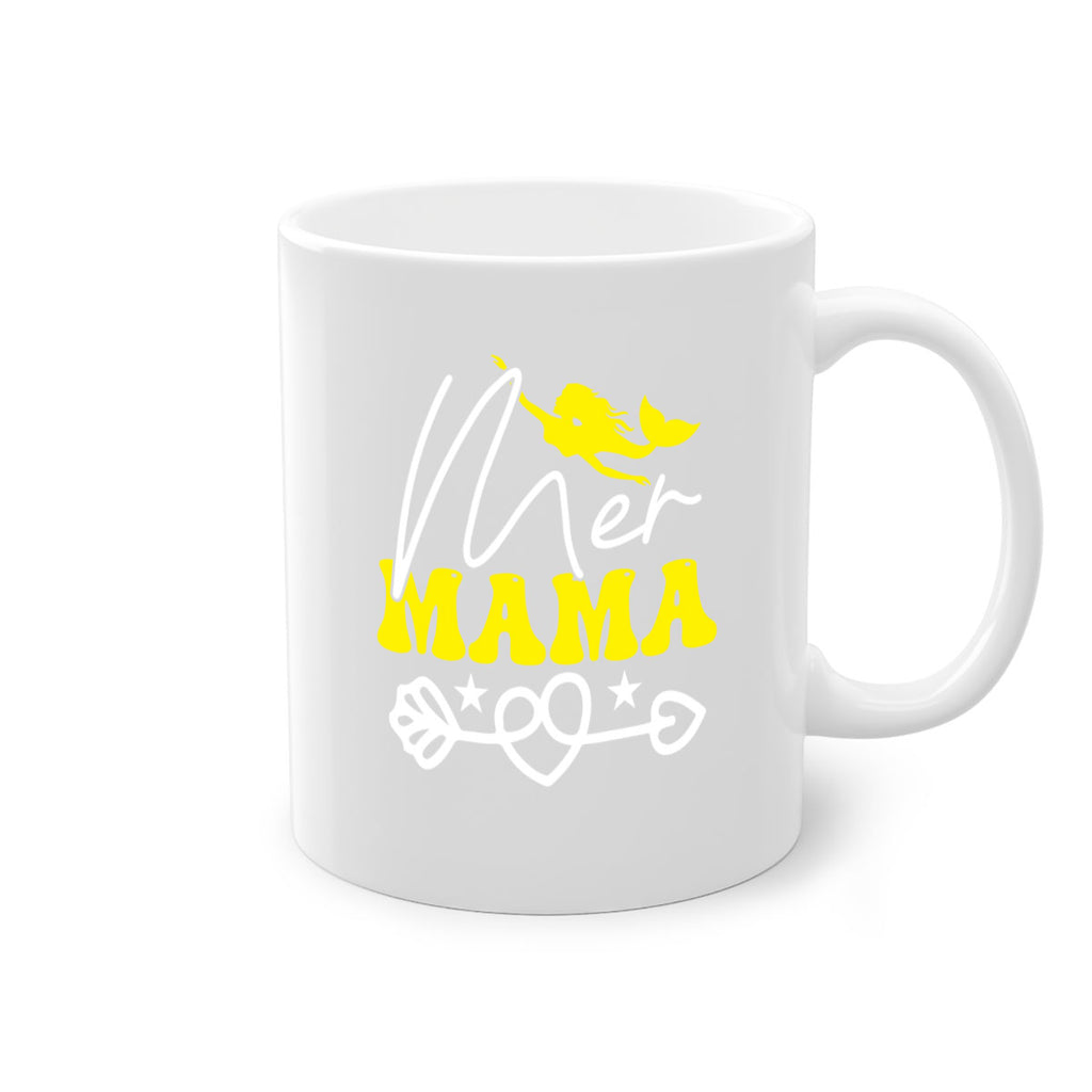 Mer Mama 332#- mermaid-Mug / Coffee Cup