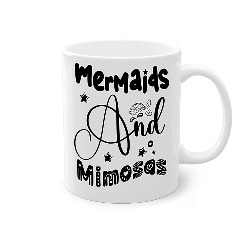 Mermaids and Mimosas 475#- mermaid-Mug / Coffee Cup