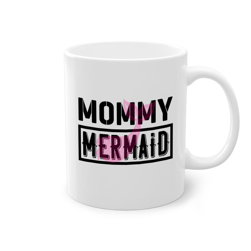 Mommy mermaid 514#- mermaid-Mug / Coffee Cup