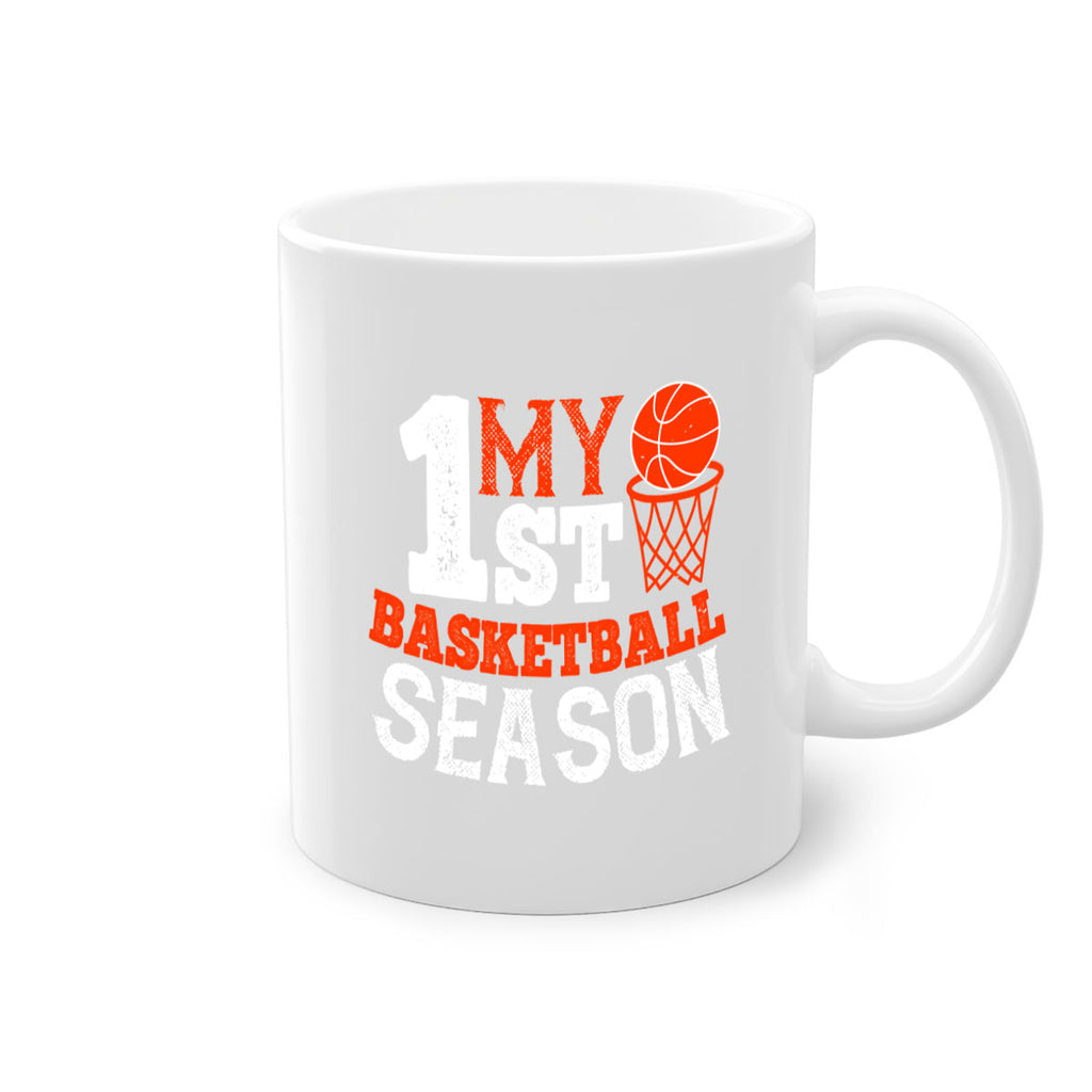 My st basketball season 1877#- basketball-Mug / Coffee Cup