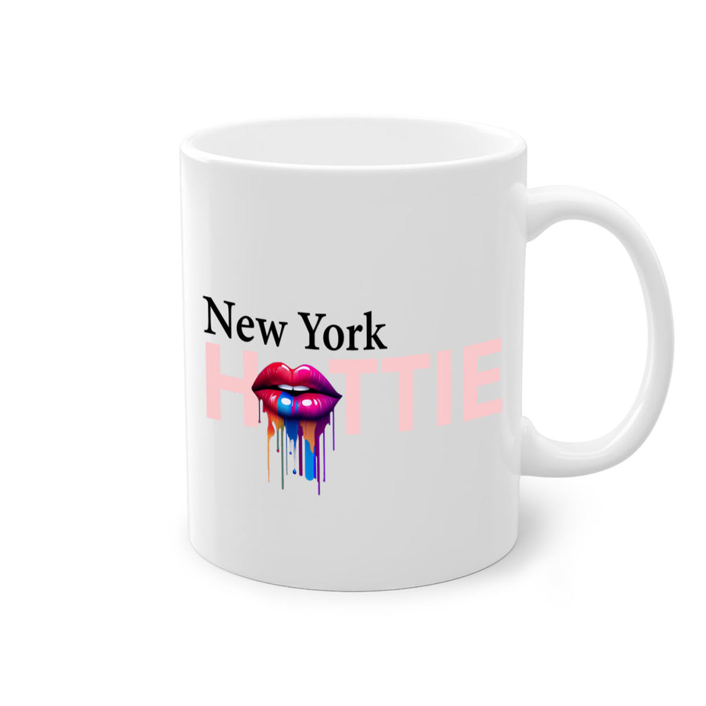 New York Hottie with dripping lips 32#- Hottie Collection-Mug / Coffee Cup