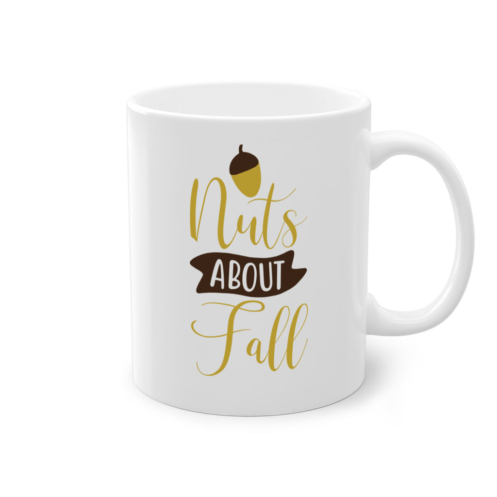 Nuts About Fall 442#- fall-Mug / Coffee Cup