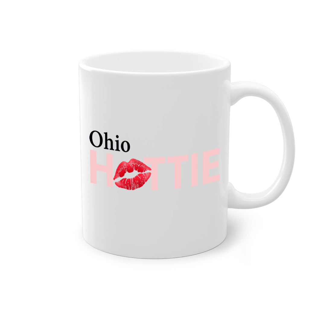 Ohio Hottie With Red Lips 35#- Hottie Collection-Mug / Coffee Cup