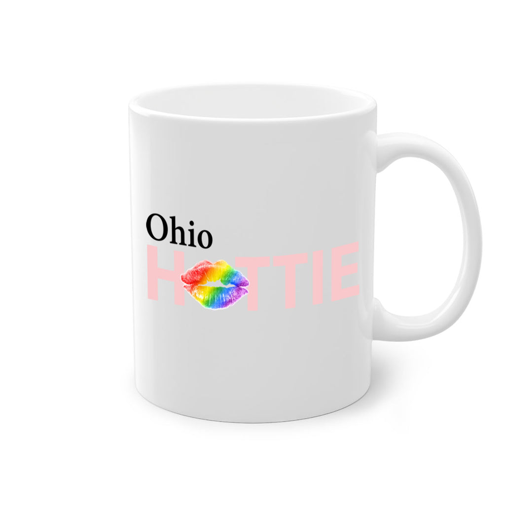 Ohio Hottie with rainbow lips 35#- Hottie Collection-Mug / Coffee Cup