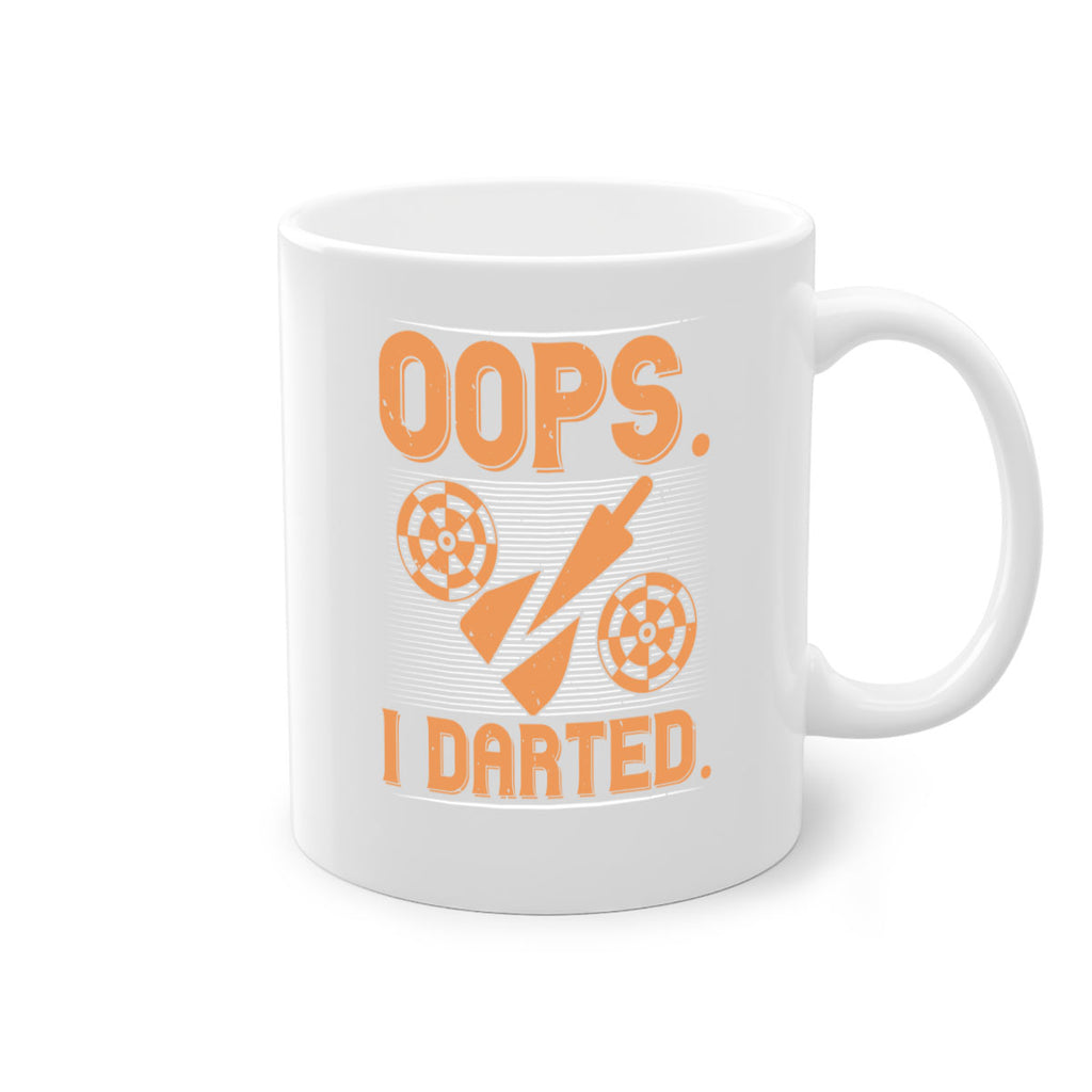 Oops I Darted 1884#- darts-Mug / Coffee Cup