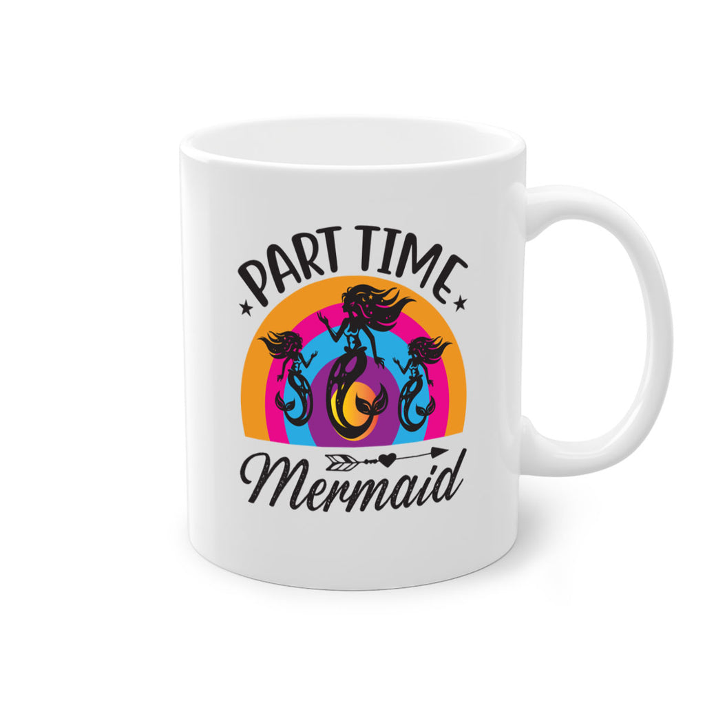 Part time mermaid 534#- mermaid-Mug / Coffee Cup