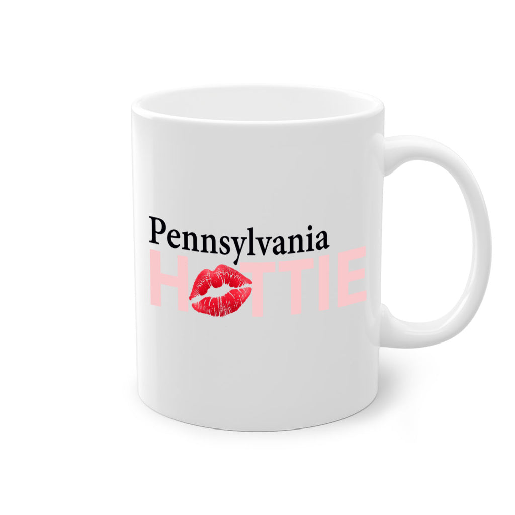 Pennsylvania Hottie With Red Lips 38#- Hottie Collection-Mug / Coffee Cup