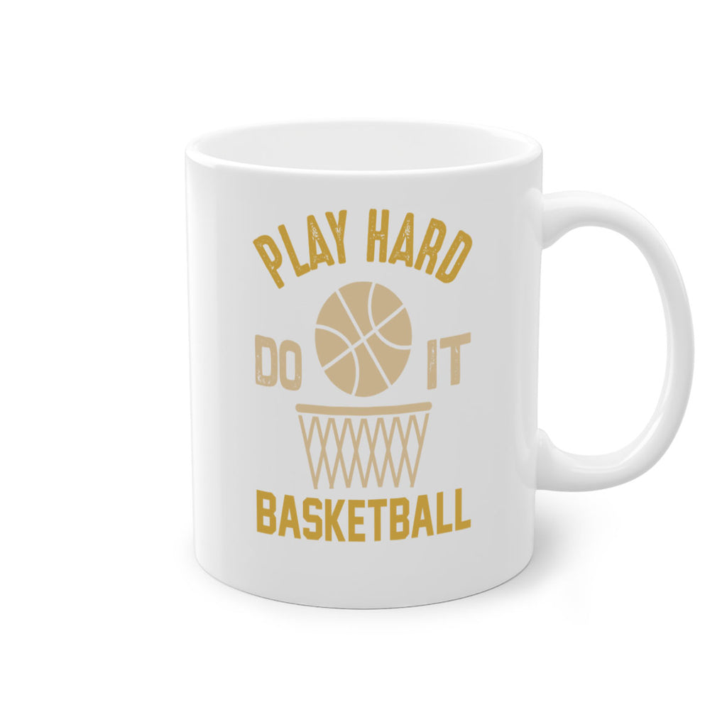 Play hard 587#- basketball-Mug / Coffee Cup