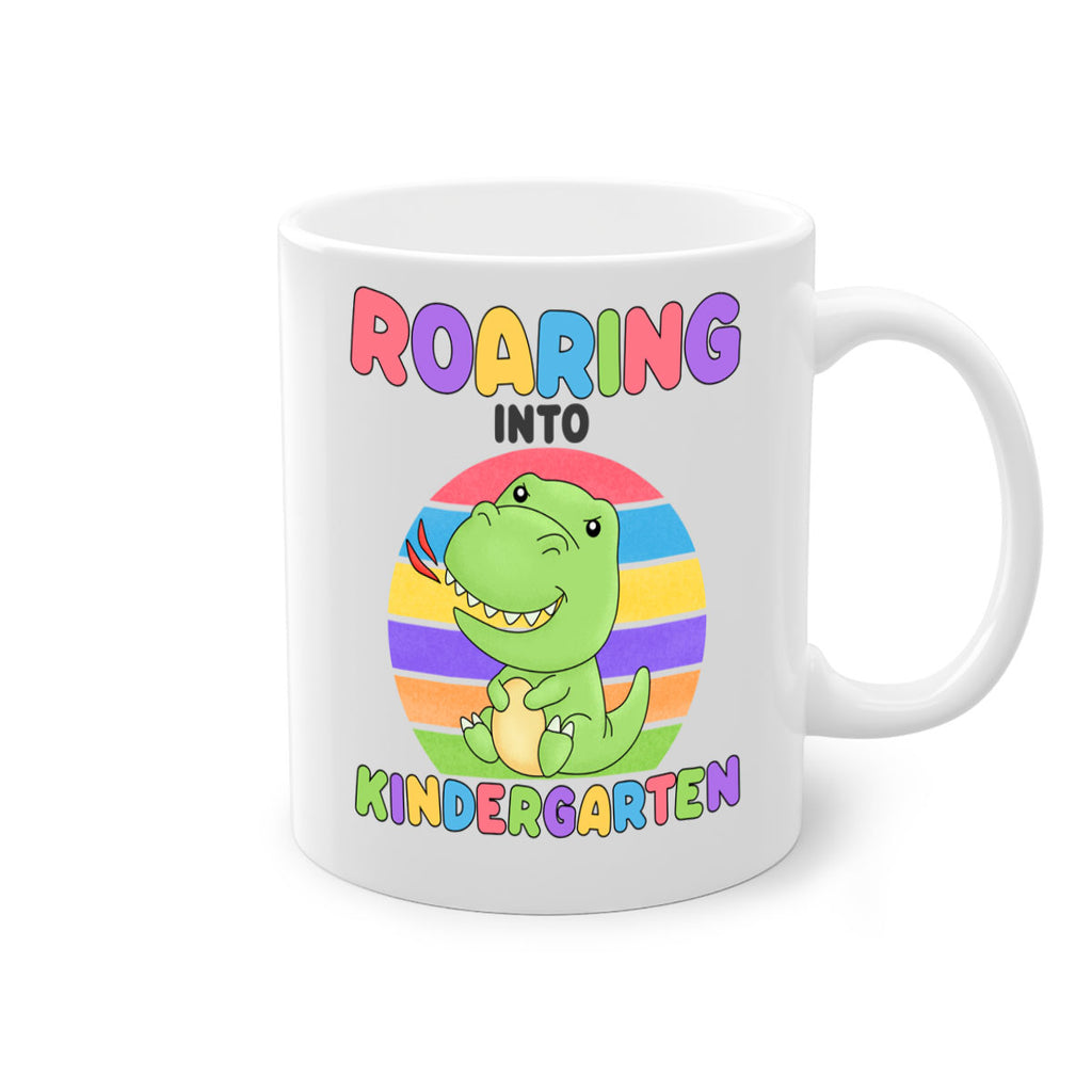 Roaring to Kindergarten Trex 19#- Kindergarten-Mug / Coffee Cup