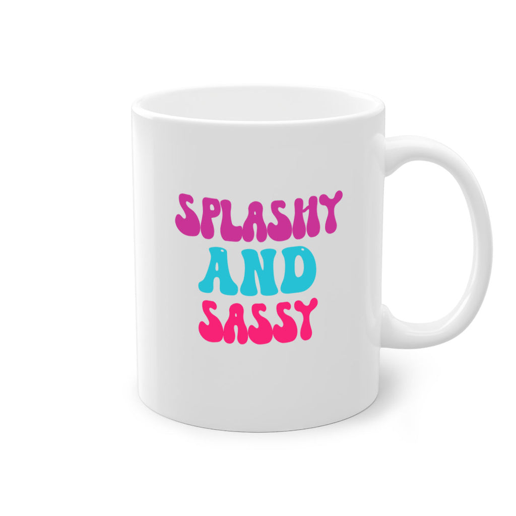 Splashy And Sassy 622#- mermaid-Mug / Coffee Cup