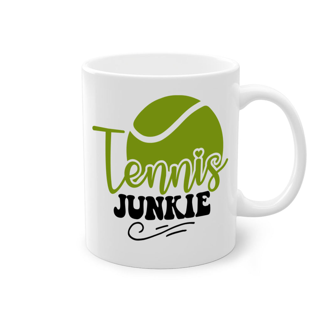 Tennis Junkie 280#- tennis-Mug / Coffee Cup