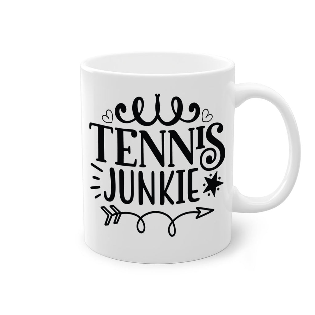 Tennis junkie 266#- tennis-Mug / Coffee Cup